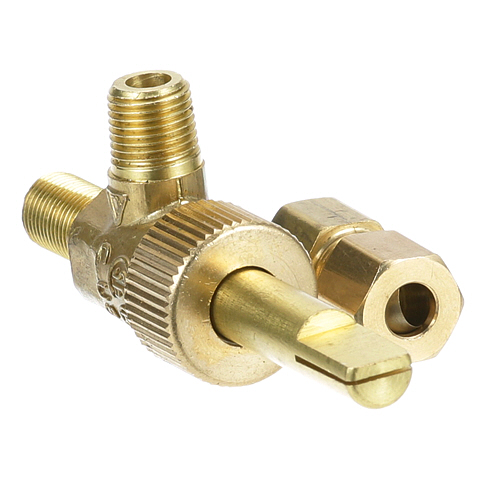 Duke 213530 3/8" MPT Gas Burner Valve W/ 0.240" Stem