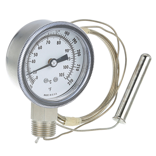Champion 100125 Thermometer 2-7/8, 20-220F,  1/2 MPT