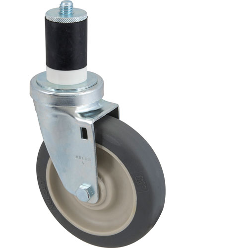 Component Hardware Group CHGCMS4-5RPB Swivel Stem Caster Gray, 5" OD