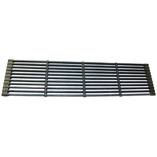 Montague MON9347-5 Cast Iron Broiler Top Grate 24" X 6", 3 Cross Bars, 11 Ribs