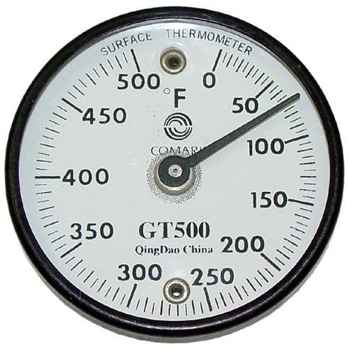 Comark CMRKGT500K Magnetic Grill Thermometer, 2" DIA
