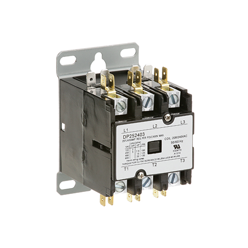 Hatco HT02.01.012 3-Pole Contactor, 25 AMP, 240V