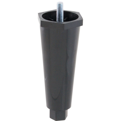 Bunn 3359-0001 Leg , 1/4-20, 4"H, Plst, Black