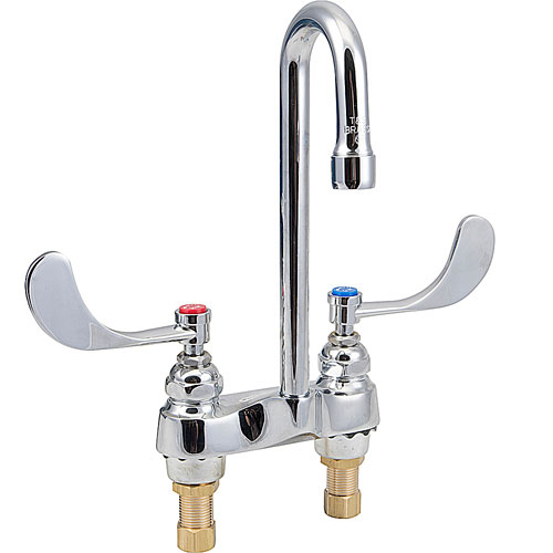 T&S Brass B-0892 Deck Mount Faucet 4" W/3" Spout