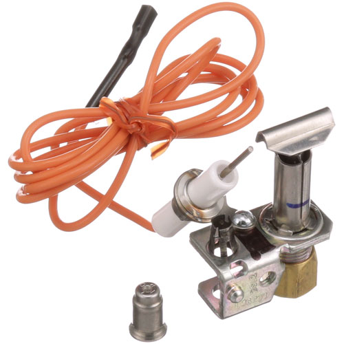 Hobart 714392 NAT/LP-Pilot ASSY, W/ Igniter, 42" Lead, 1/8" Female Push-On, 1/4" Cct Nut & Sleeve