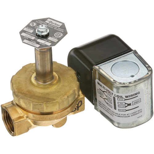 Hobart 998260 Dishwasher Solenoid Valve 1/2" 120/240V
