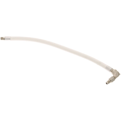 Pitco PT54994 Hi-Temp Filter Hose 23&Prime; W/street elbow & 20" W/3/8" MPT rigid ends