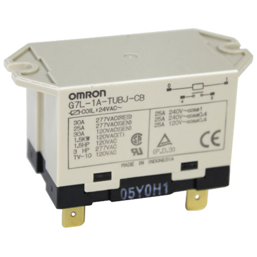 Pitco PP11058 24VAC Coil Relay, SPST, 30 AMP