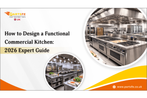 How to Design a Functional Commercial Kitchen: 2026 Expert Guide_PartsFe UK