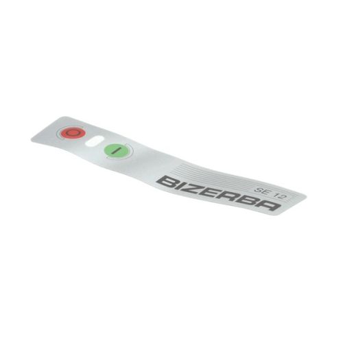 Bizerba 000000060376400200 Decal/Overlay Start/Stop