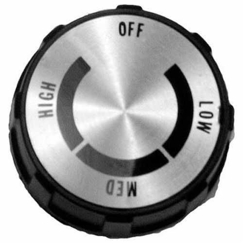 Knob2 D, Off-Low-Med-High For Star Mfg - Part# Y9-70701-10