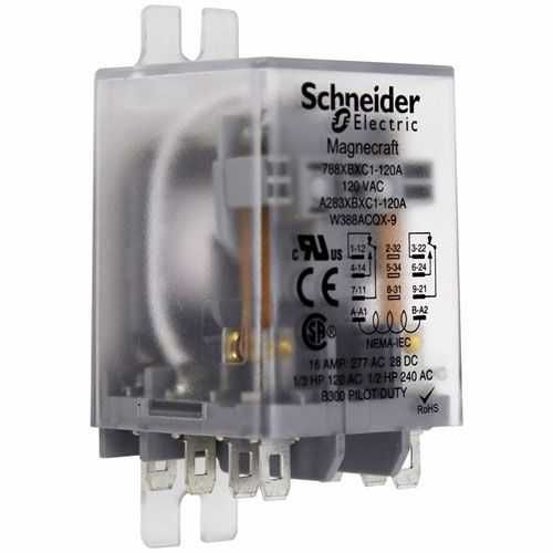 Garland 228279 Relay 4-Pole 120V 15A