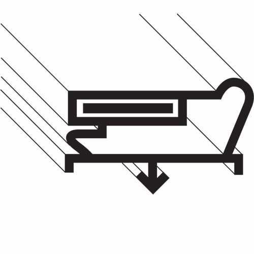 Traulsen 341-60284-03 Drawer Gasket Compact Bottom
