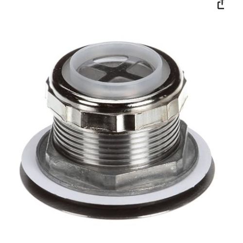 Glastender 01000766 Drain Fitting, 1-1/2  Stainles