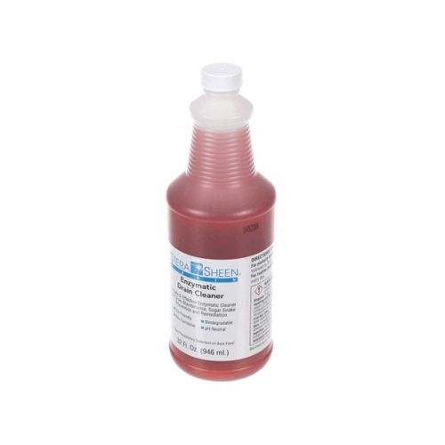 Multiplex 020008349 Drain Cleaner Stera Sheen 1 QT Bottle 6 Pack