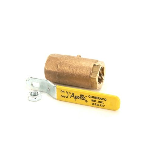Hatco 03.02.001.00 Sanitizing Sink Heater Ball Valve 3/4" Bronze