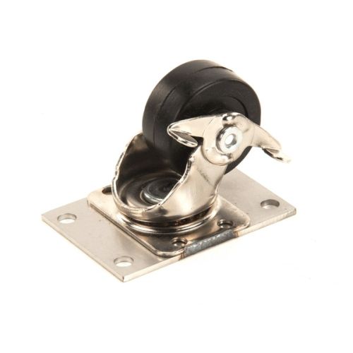 Hatco 04.16.645.00 Drawer Warmer Swivel Caster W/Lock Mounting Plate 2"