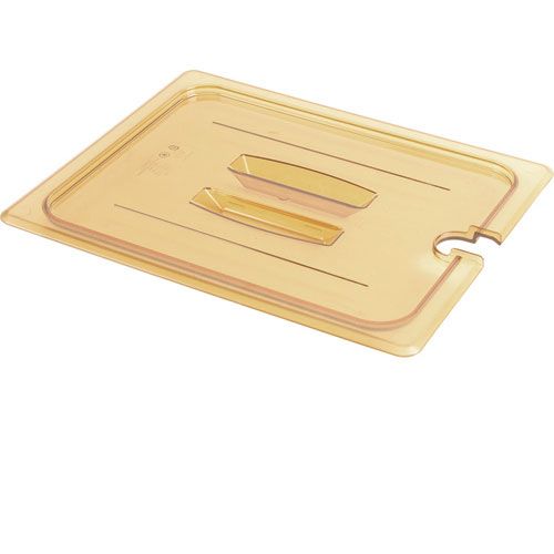 1/3rd Size Lid Amberw/Notch For Cambro - Part# 30hpchn(150)