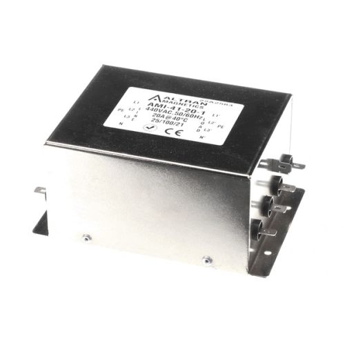 Turbochef 100547 Oven EMI Filter 3PH 20A 440V Faston Terminals