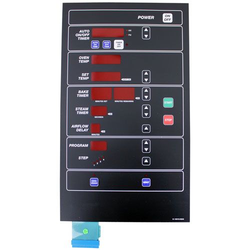 Hobart 100V16-00546 Electric Rack Oven Advanced Control Label