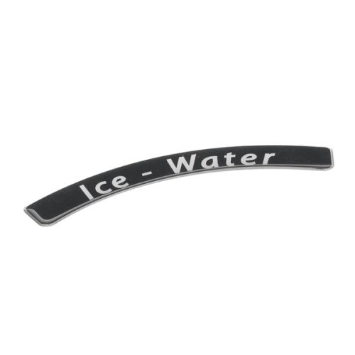 Ice-O-Matic 1011357-83 Ice Dispenser Water Label