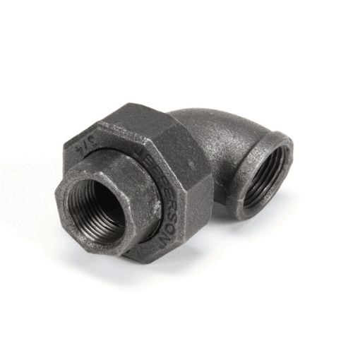 Champion 106485 Dishwasher Union Elbow 3/4" Female 90° Black Iron