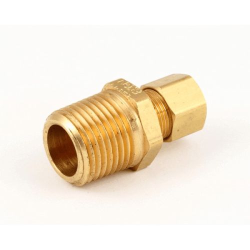 Southbend 1081200 Range Straight Fitting 3/8" CC X 1/2" NPT