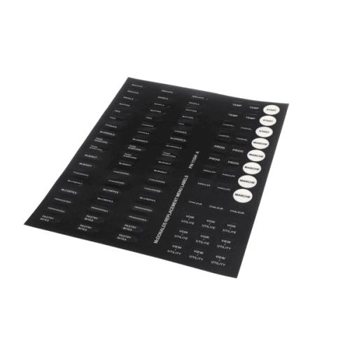 Garland 113541 Menu Labels/Decals Replacement