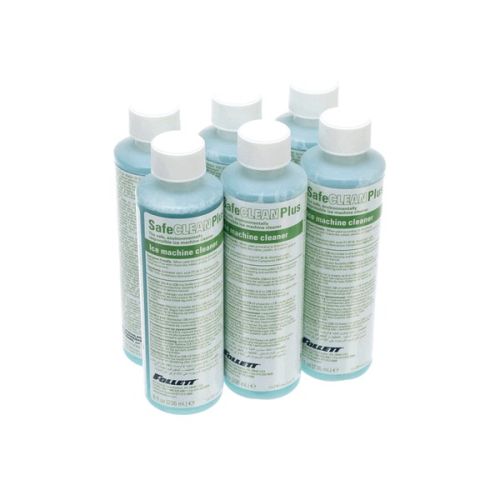 Follett 1149954 Ice & Water Dispenser Cleaner Liquid Safe Clean Plus 6/8Oz Bottles