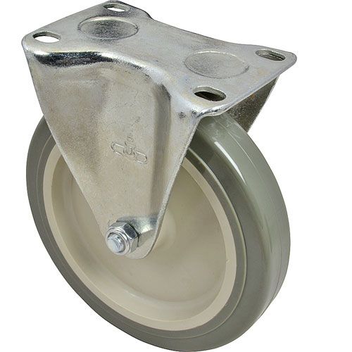 Caster,Plate , 5", Rgd, Gry For Allpoints - Part# 1201115