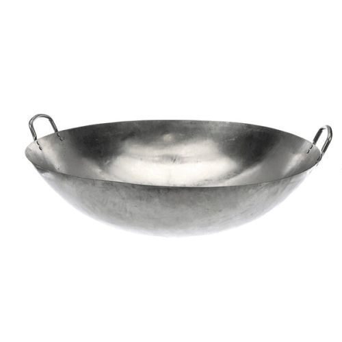 Imperial 1245 Chinese Range Wok Round Bottom W/2 Handles Metal