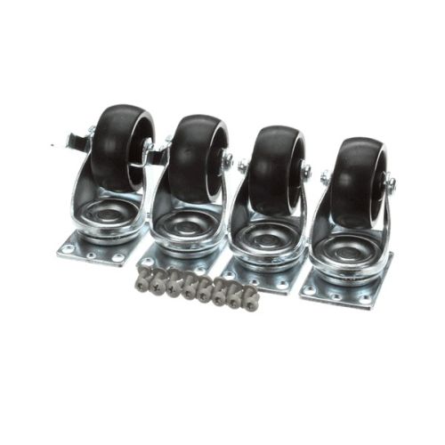 Nor-Lake 160620 Caster Kit Plate Type Set Of 4
