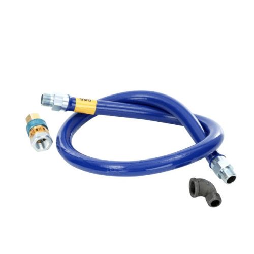 Dormont 16100BPQ72 Hose Snapfast 1 Elbow Blue 1" 72"