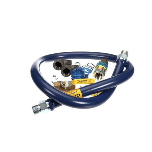 Dormont 16100KIT72 Full Port Valve Hose Snapfast Blue 1" 72"