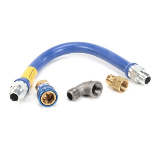 Dormont 1675BPQ24 Hose Snapfast 1 Elbow Blue 3/4" 24"