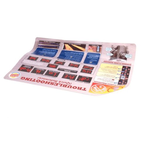 Duke 175779 Label Troubleshooting Quick Reference Chart