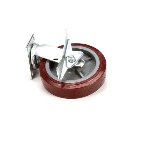 Carter Hoffmann 183018323 Heated Cart Swivel Caster W/Brake 8"