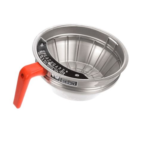 Bunn 20217.0001 Brewer Funnel Assembly Stainless Steel W/Orange Handle