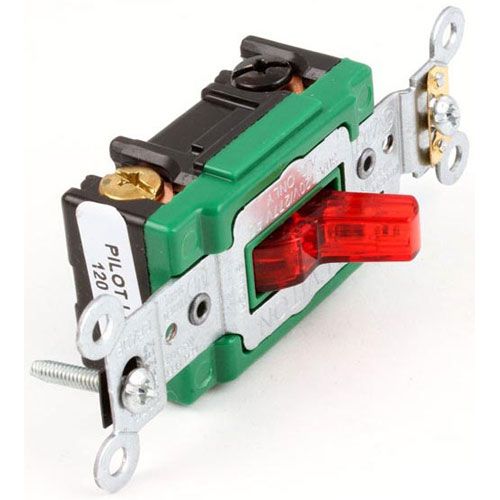 Duke 212792 Red Toggle Switch 30A