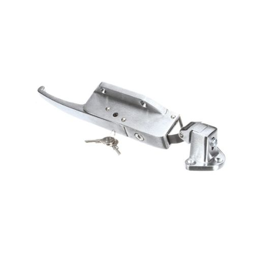 Kolpak 239311075 Latch With Cylinder Lock Brushed Chrome K-77CL