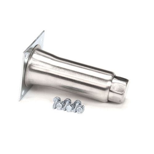 Imperial 25130 Oven Leg W/Mounting Plate Heavy Duty 6"