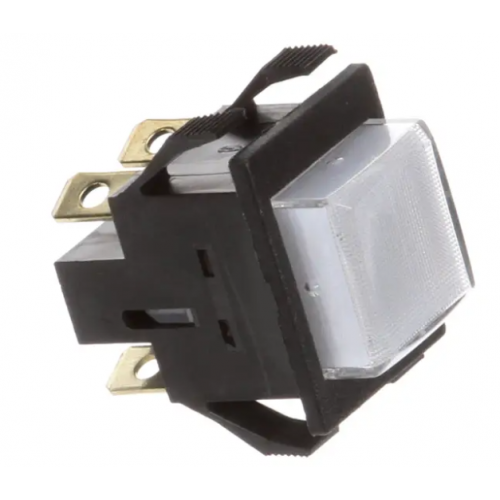 Bunn 28296.0002 Transparent Translucent DPST Momentary Switch