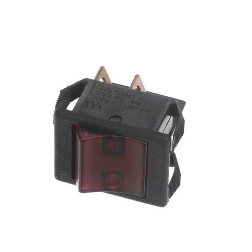 Magikitch'N 2E-60142402 Rocker Switch W/Lamp DPDT Red 120V