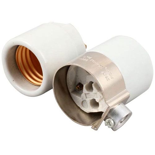 APW 2E-75917 Overhead Food Warmer Twin Lamp Holder W/Medium Base