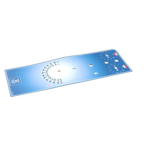Bakers Pride 2M-U1352A Control Panel Overlay 8 PZ EGO-HH