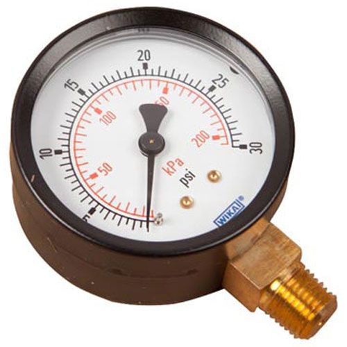 Crown Steam 3-PG30 Boiler Pressure Gauge