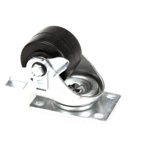 Delfield 3235518 Top Swivel Caster Plate With Brake 2.5"