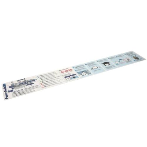 Power Soak Systems 34805 Decal PS-225 Sink Instructions