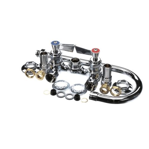 Fisher Manufacturing 3615 Backsplash Faucet 12" Swivel Gooseneck Spout