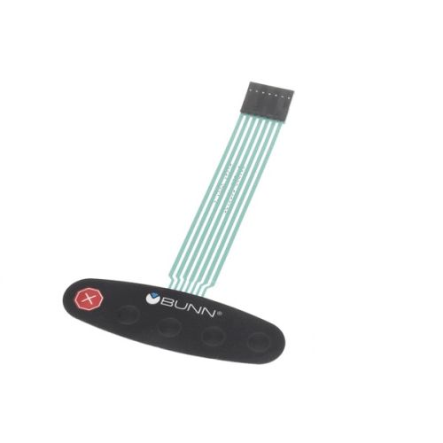 Bunn 36231.0001 Hot Beverage Dispenser Switch Membrane Program W/Stop